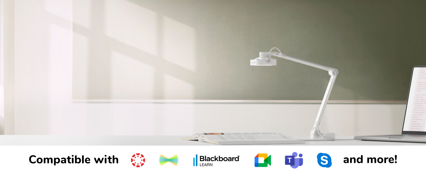 OKIOLABS OKIOCAM W1 USB 4K 13MP Document Camera with Light