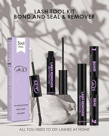 lash bond and seal and remover