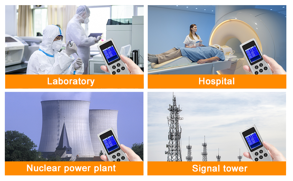 Geiger Counter Dosimeter for Nuclear Radiation, Portable Radiation