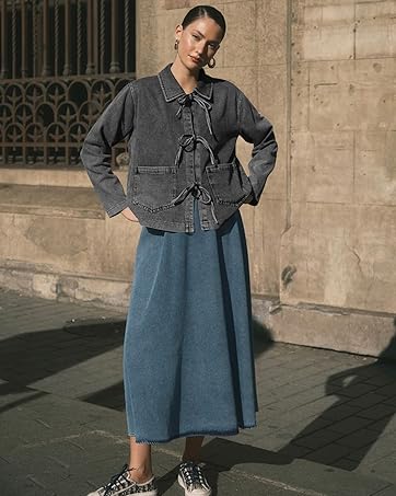 denim shirt jacket women