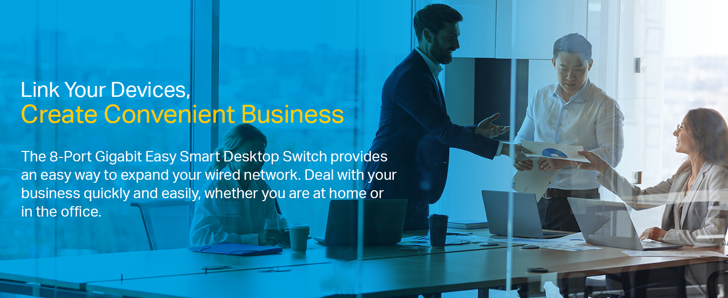 TL-SG108E 8-Port Gigabit Easy Smart Switch