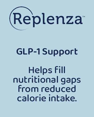 GlP1 support helps fill nutritional gaps from reduced calorie intake
