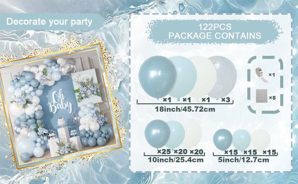 blue balloons
