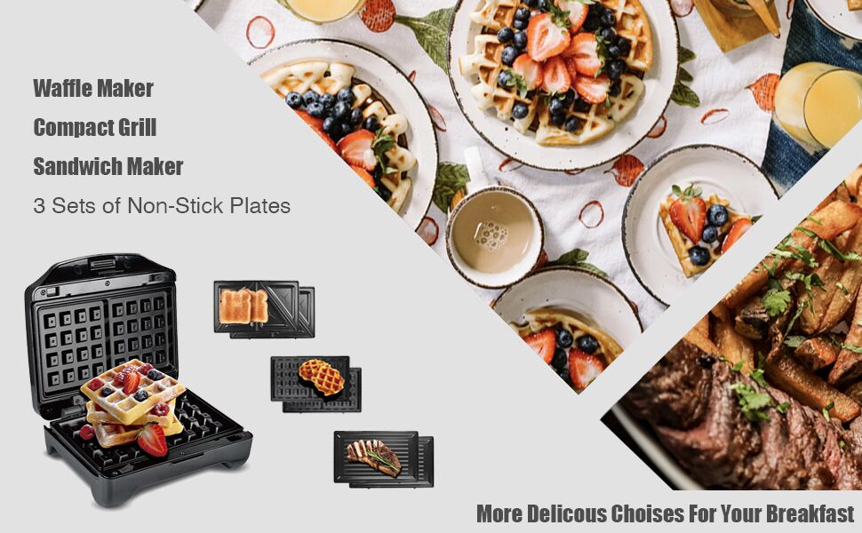 Sandwich maker 3 in 1