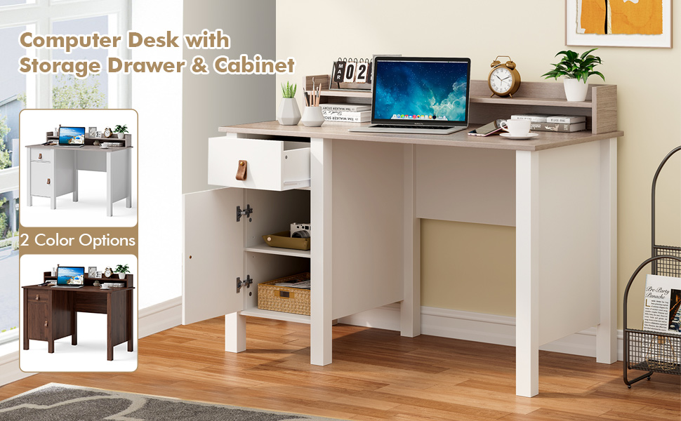 desk with drawer