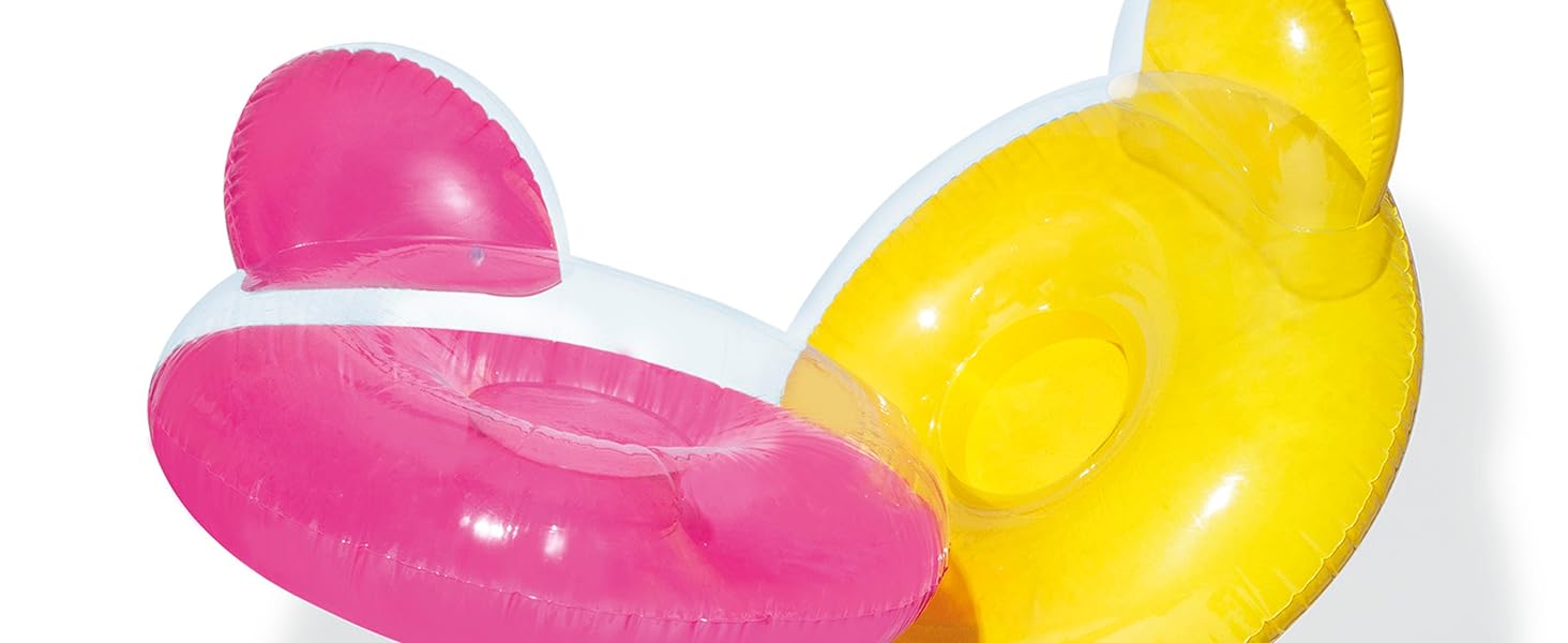 Intex PILLOWBACK LOUNGES Inflatable Pool Lounge Toys