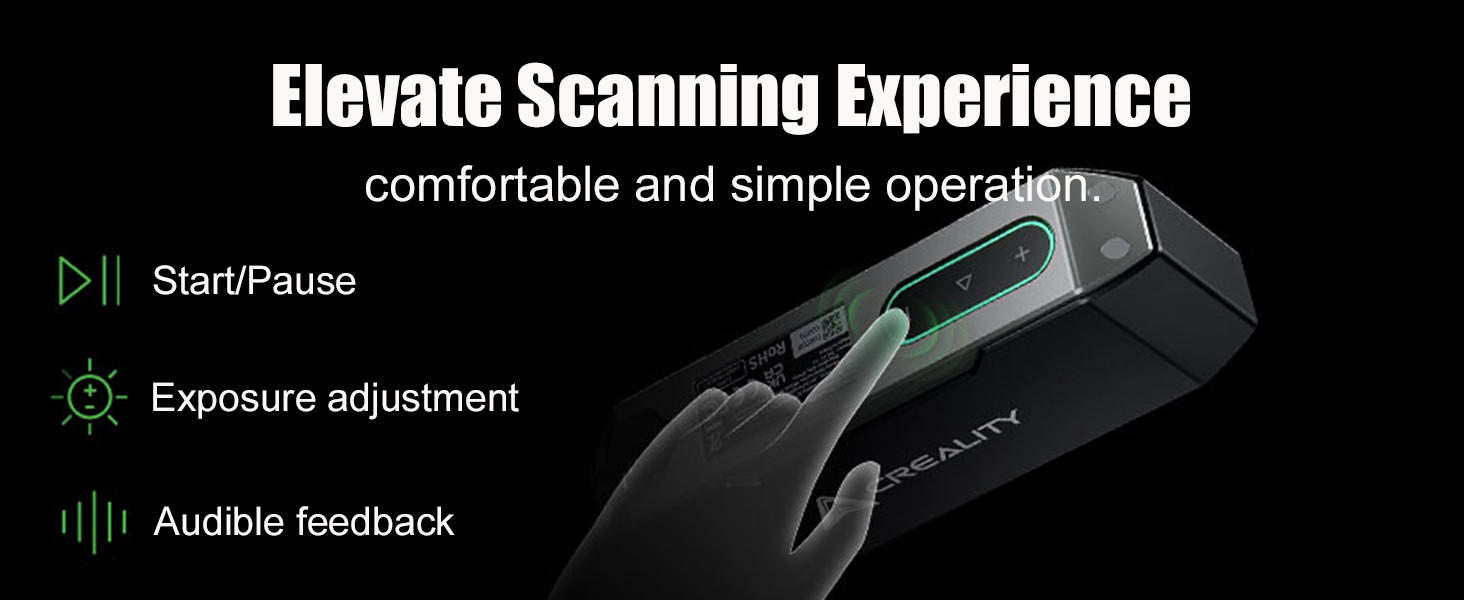 Creality 3D Scanner CR-Scanner Otter,3D Scanner for 3D Printing,3D Printer Scanner 20fps 