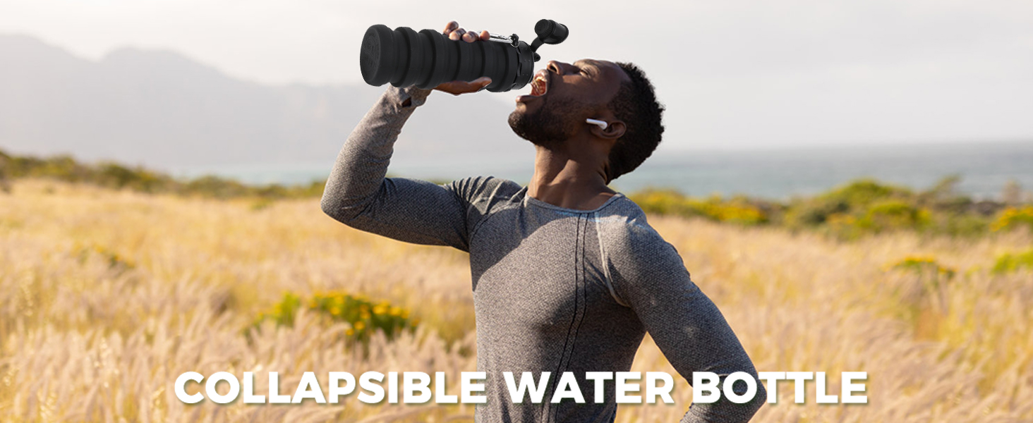 Collapsible Water Bottle for Adults