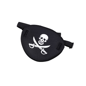 3D Pirate Eye Patch Skull Eye Patch Eye Mask Pirate Accessories Eye Patches