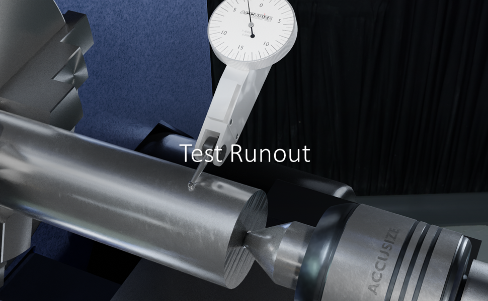 Use Dial Test Indicator to Inspect Runout