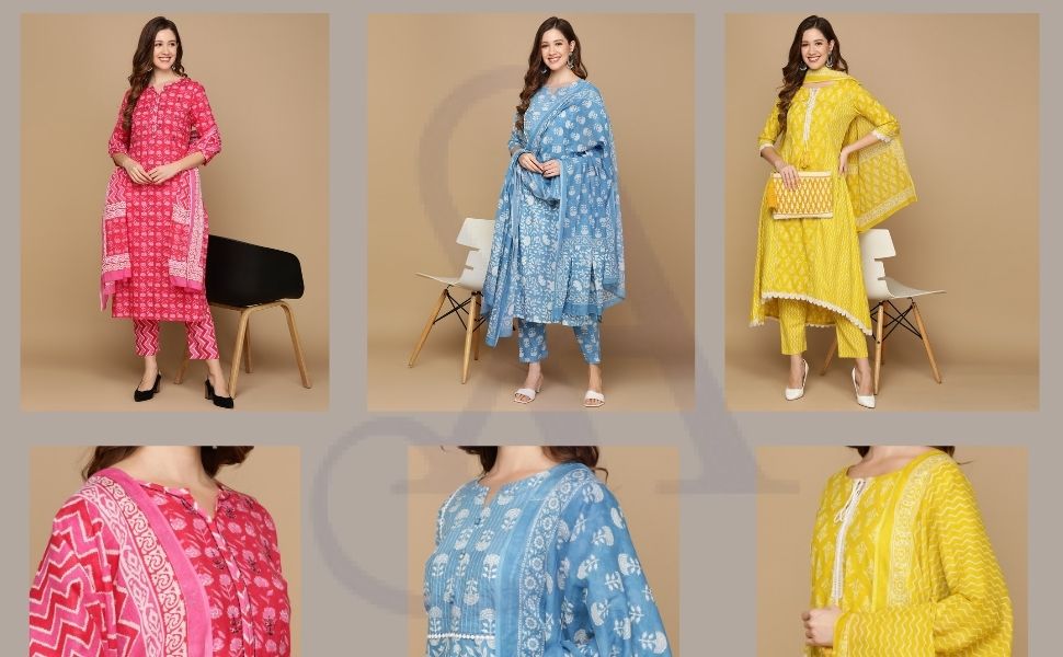 yellow kurta set pink kurta set for women pink kurta set for women cotton blue kurta set