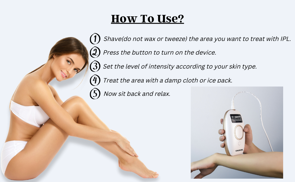 SEMINO SPLASH IPL Hair Removal