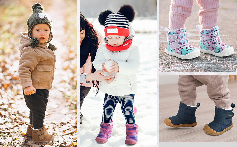 Winter shoes baby boots winter boy girl fur baby boots winter boots shoes