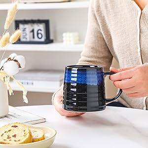 wide bottom coffee mug