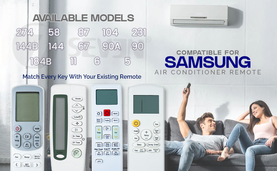 Review 7Seven® Compatible Samsung Ac Remote Original Tp14068 12 Samsung Window Ac Remote Control