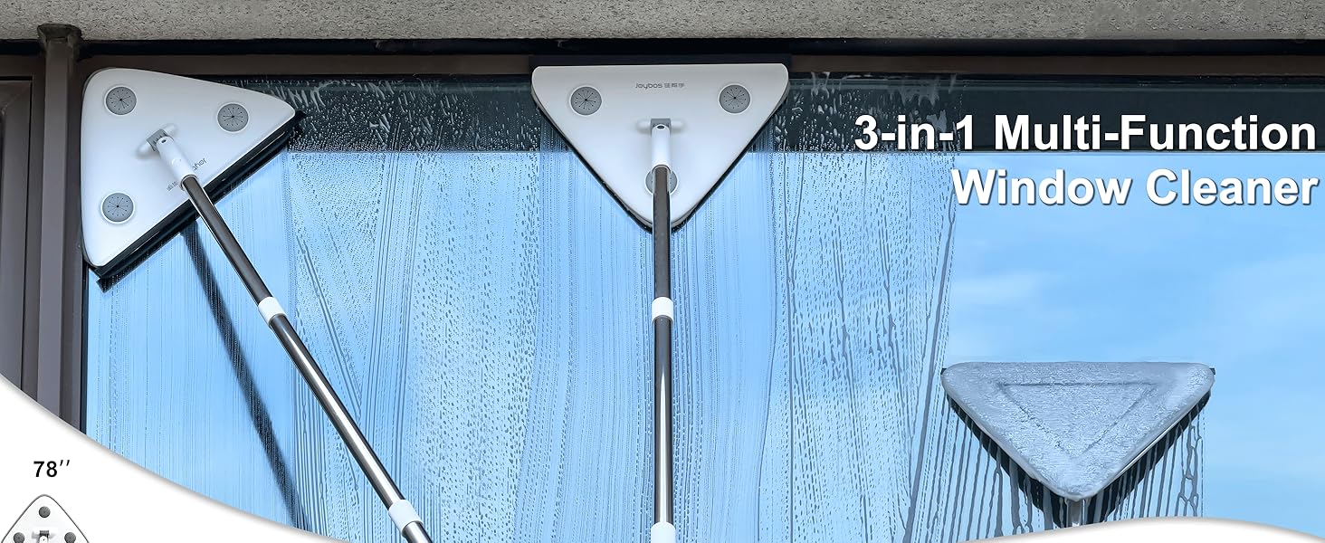 3-in-1 Multi-Function Window Cleaner