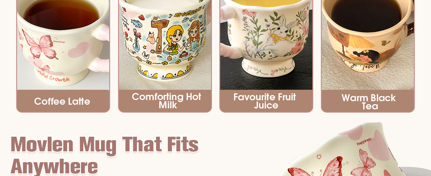 Porcelain Mug for Latte