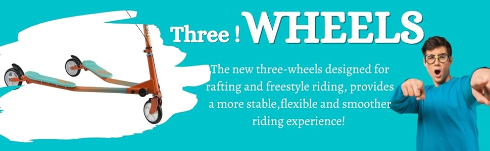 Three wheel scooter