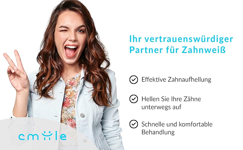 Zahnaufhellung, Aufhellung für Zähne, professionelles Zahnaufhellungsset, Zahnweißer