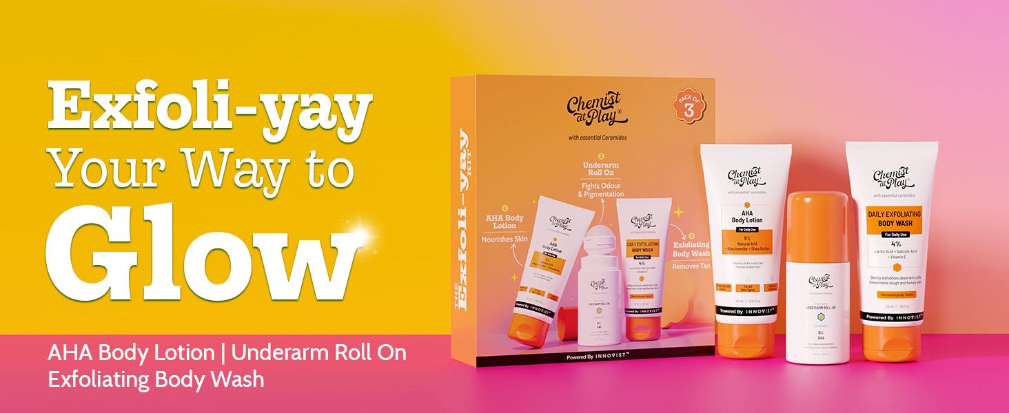 Body Wash, Roll On, Body Lotion