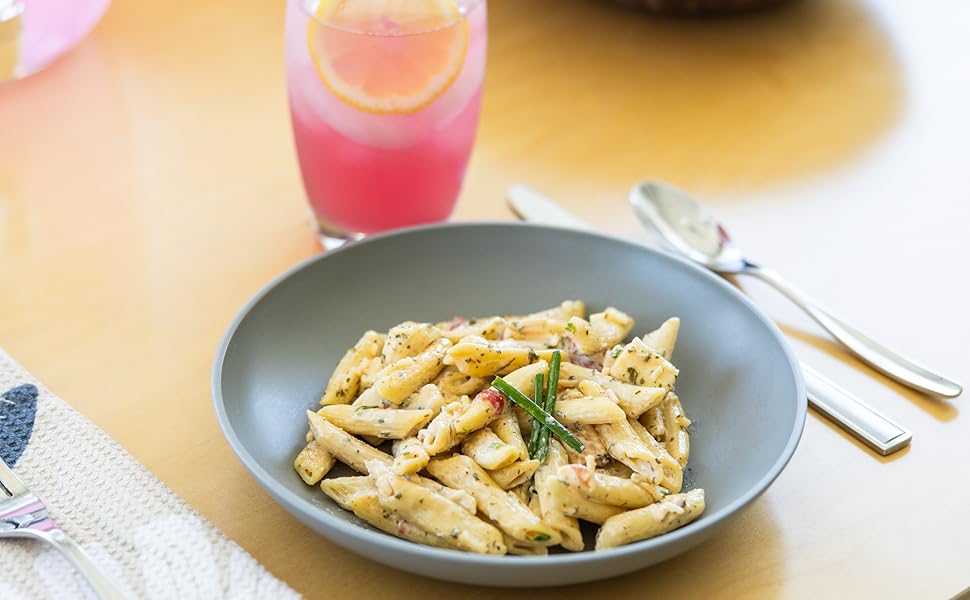 Grow Forward Premium Wheat Straw Pasta Bowls 30oz