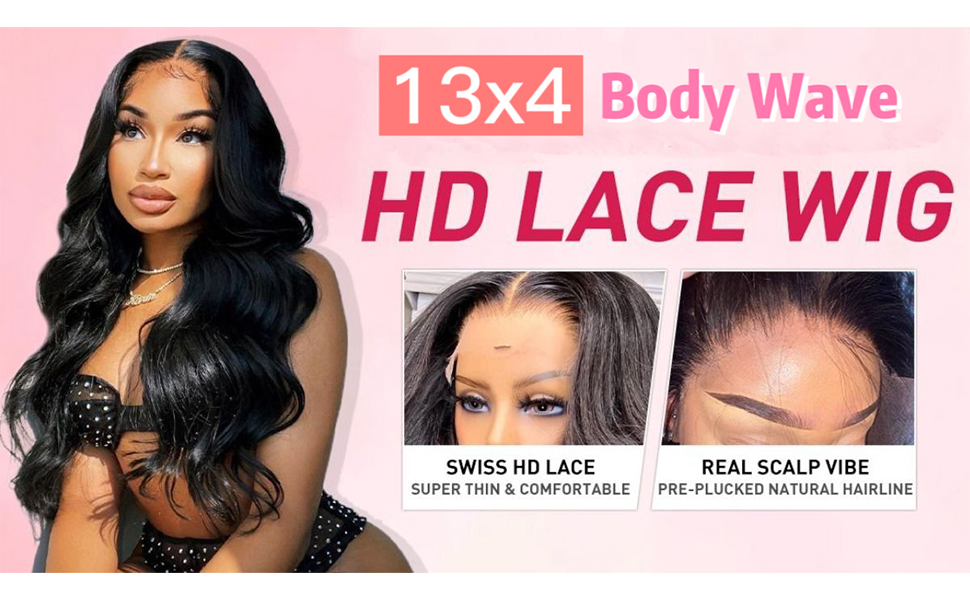 hd lace front wigs human hair
