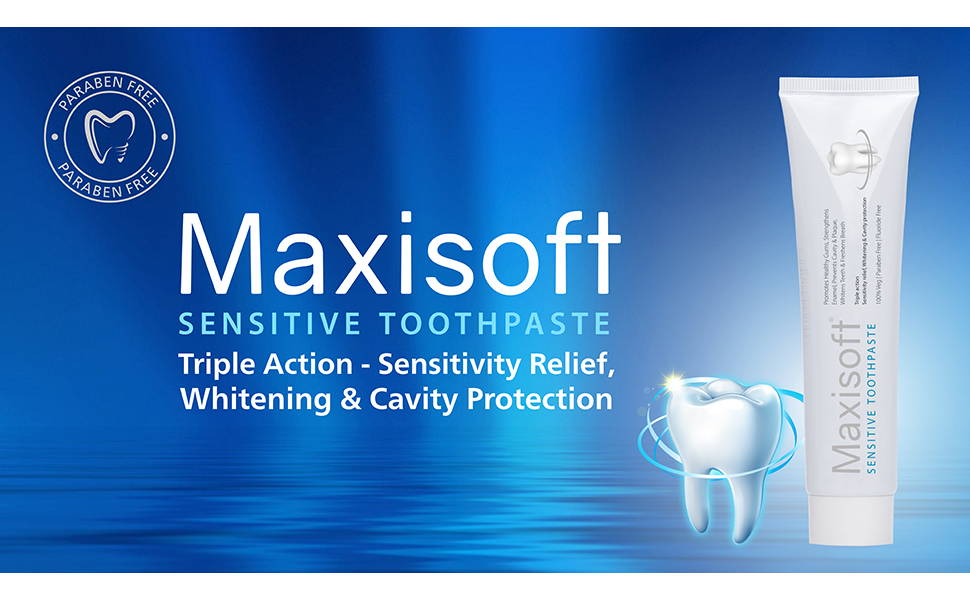 Buy Maxisoft Sensitive Toothpaste 100 gm With Akarkara, Babool, Bakul
