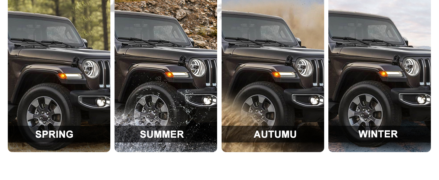 Jeep Wrangler JL Mud Flaps