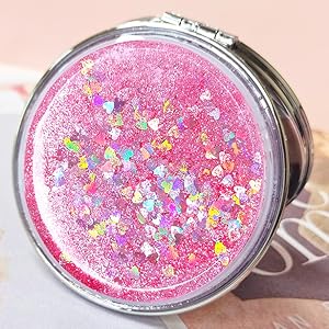 Flowing Glitter Mirror
