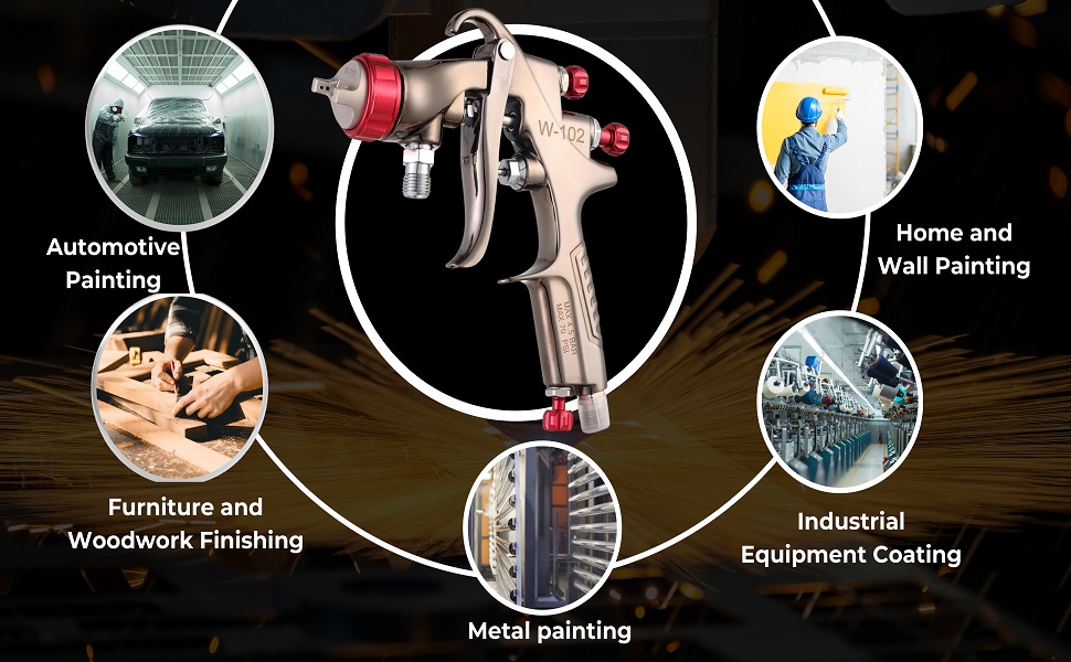 High professional chemical spray gun