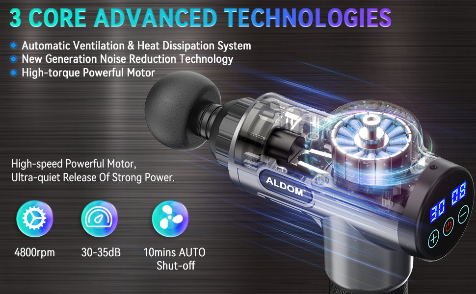 massage gun deep tissue massager