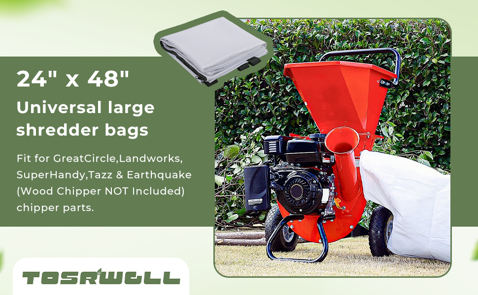 chipper shredder bag