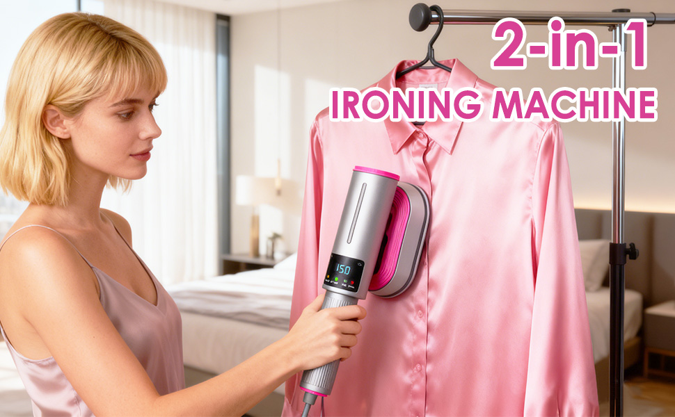 2 in 1 ironing machine