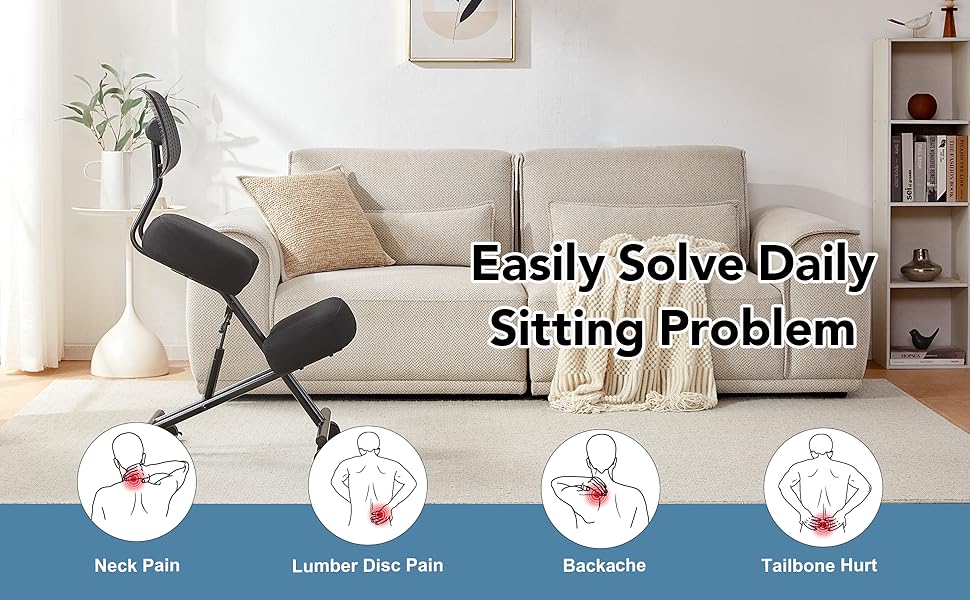 ergonomic kneeling chair