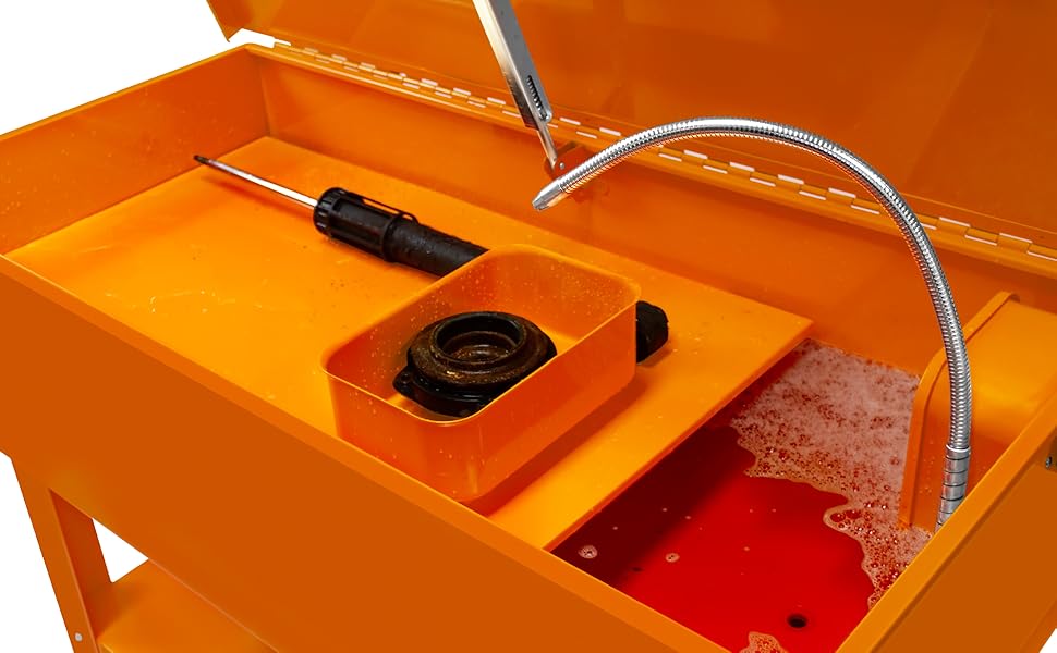 Parts washer 180L 40 Gallon Tank Free Standing Mechanic Garage