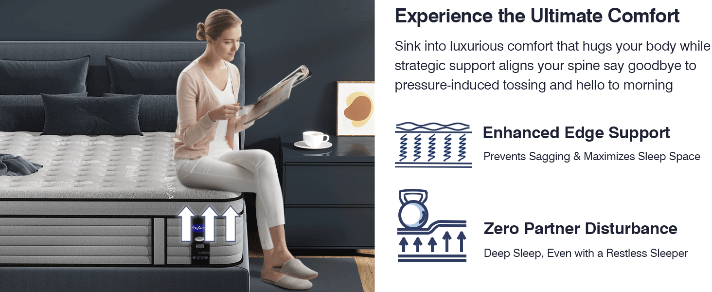 hybrid mattress queen