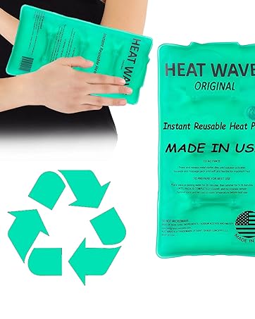 Heat Wave Eco environmentally safe Click Heat Hand Warmer Heat Pack