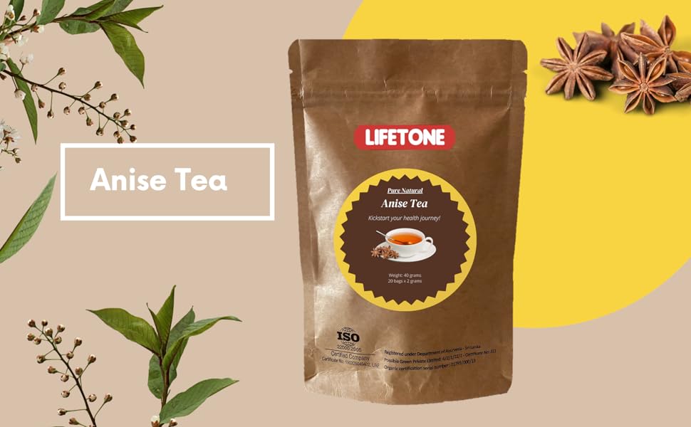 lifetone the tea for better life, Star Anise Tea 100 Pure Natural