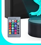 Fullove Led Dinosaur Night Light Cool Toys for Boys Age 3-12