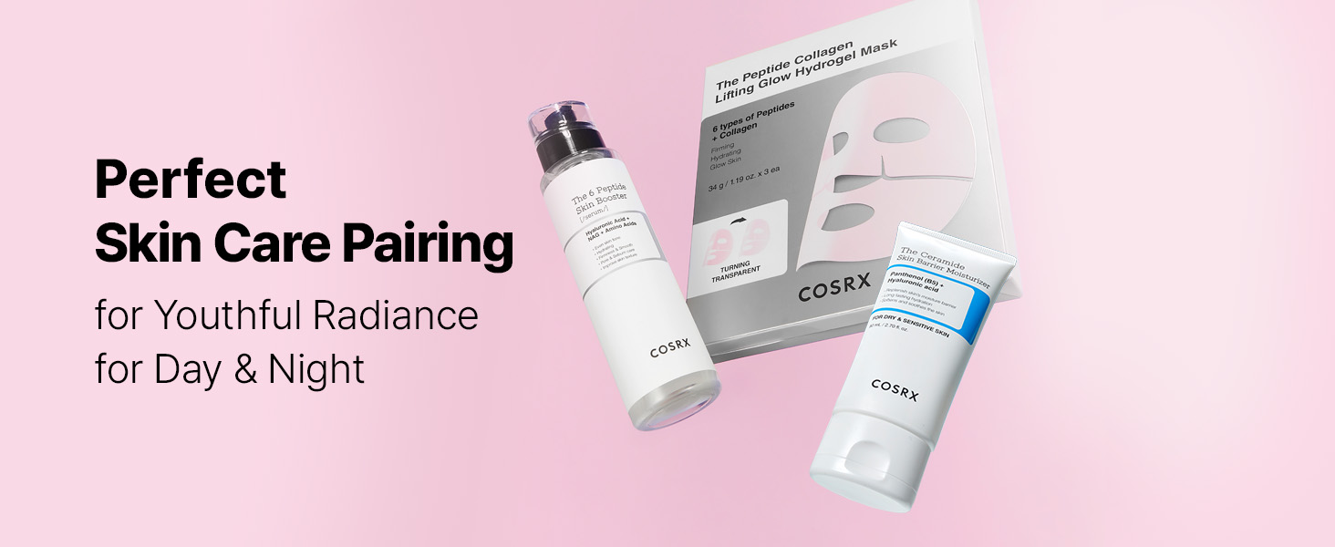 Perfect skin care paring for youthful radiance
