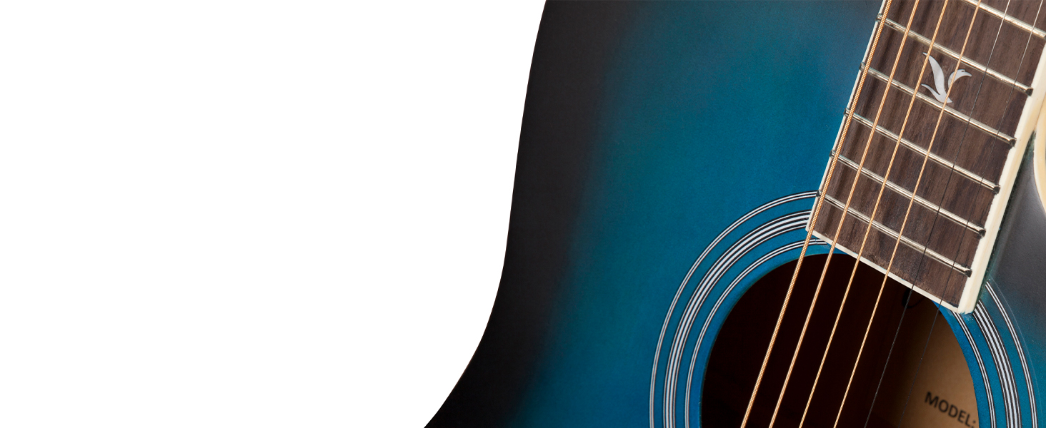 Martin Smith Premium Acoustic Guitar Kit With Guitar Tuner, Guitar Bag, Guitar Stand, Guitar