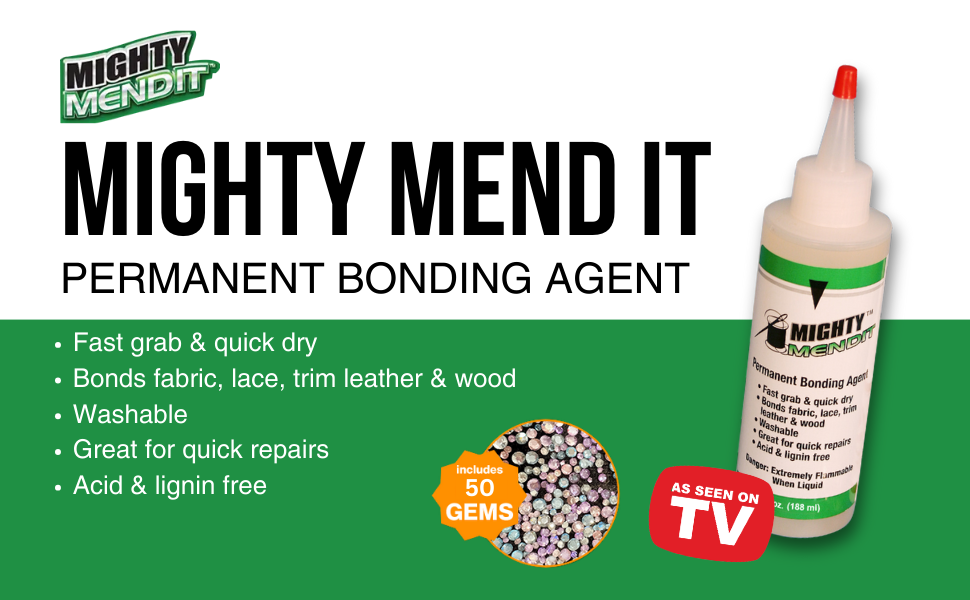 MIGHTY MENDIT Permanent Fabric Adhesive