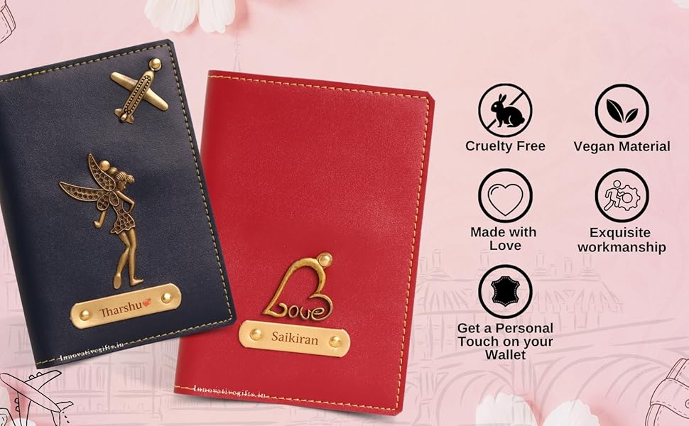personalised passport holder