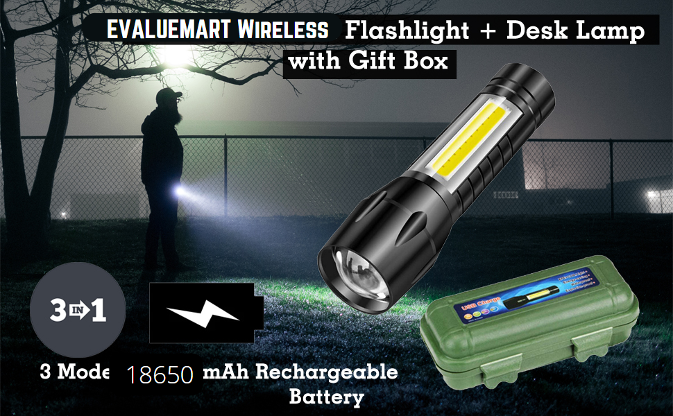 SPN-BFCC High LED Flashlight with COB Light