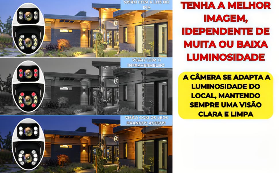 Câmera de Segurança Wi-Fi Full HD