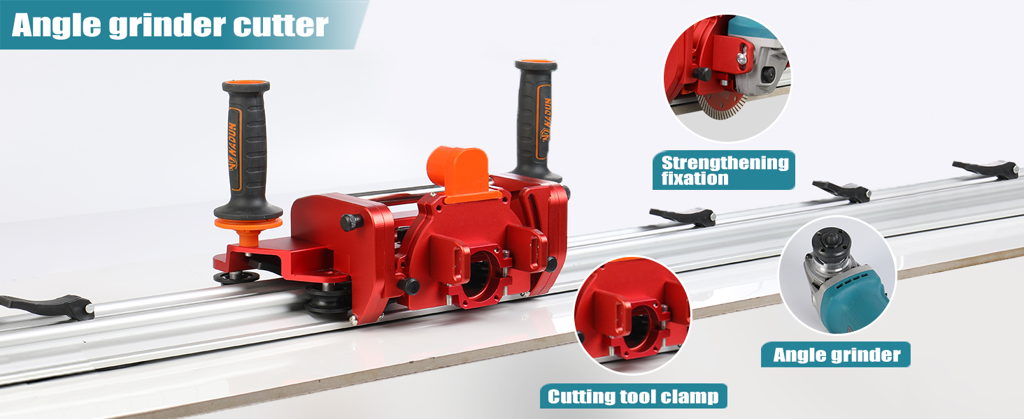 Electric Orbital Angle Grinder Tile Cutter for Large Ceramic Porcelain