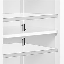 the white kitchen cabinet with a white finish