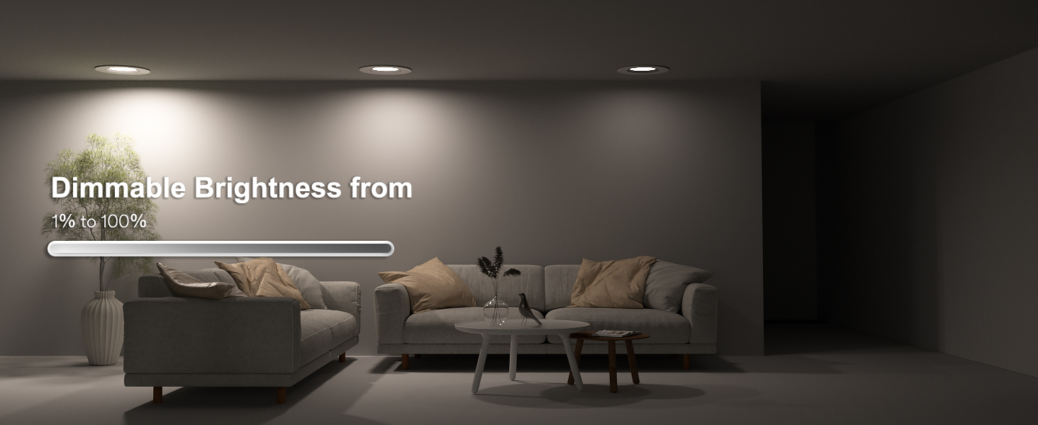 Lumary Smart Recessed Lighting Retrofit Pro 6"