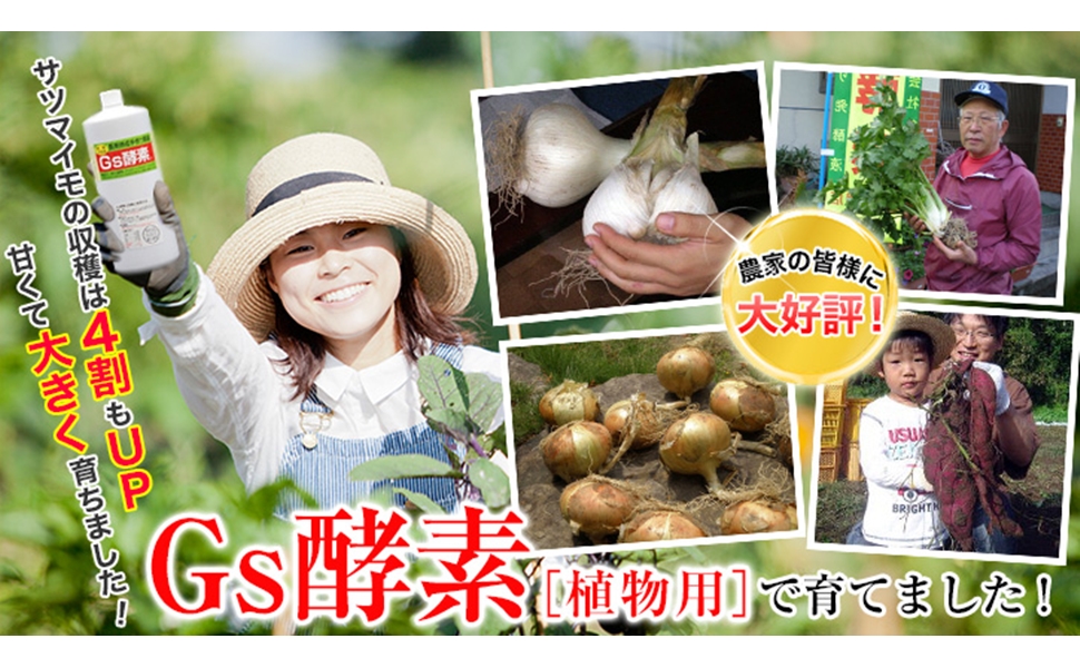 Amazon | 【Gs酵素】20L 水稲・農業用（特大サイズ） | 液肥・活力剤