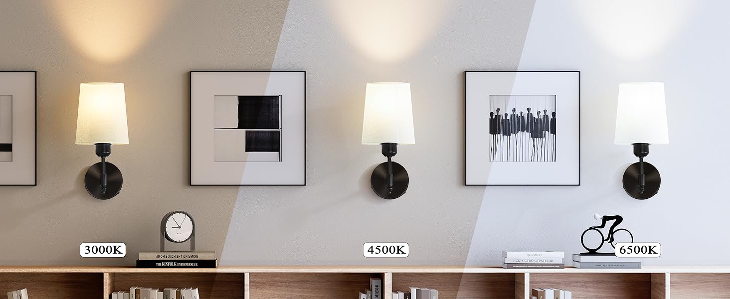 black wall sconces